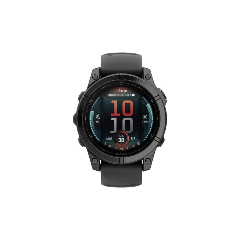 Garmin fenix E 47 mm Sort Grå Sportsur Garmin fenix E 47 mm Sort Grå Sportsur